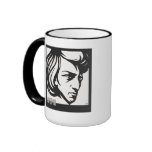 Art Deco style Chopin mugs