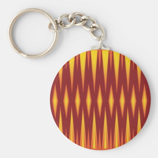 Art Deco Style Key Chain