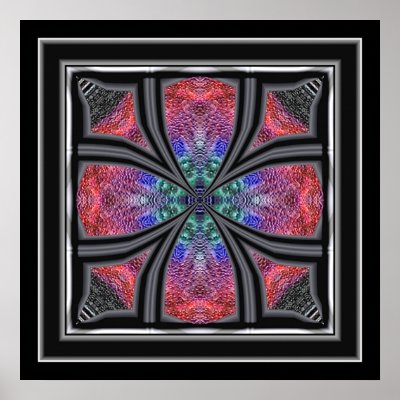 ART DECO TEXTURE #02 POSTER by JOSEPHINEB3