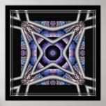 ART DECO TEXTURE #08 POSTER