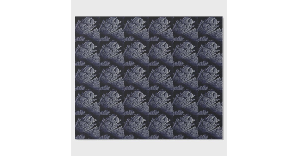 Art Deco Theater Detail wrapping paper Zazzle