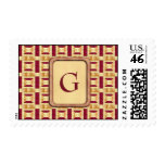 Art Deco Theater Postage Stamps