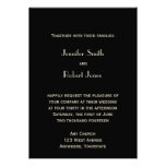 Art Deco Tower Ray Wedding invitations