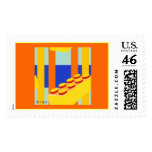 Art deco toy building blocks Postage postage