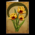 Art Deco Tulips cards