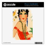 Art Deco Vamp, 1920s Flapper Decal For The iPhone 2G