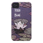 art deco water lily pond  phone case iPhone 4 case