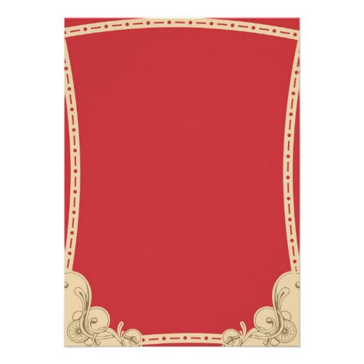 Art Deco Wedding Invitation
