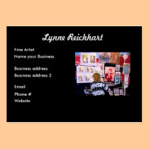 Art design business card business cards