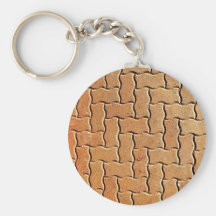 Art Design Patterns Modern classic tiles Beautiful Keychain