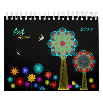 Art Digital 2012 calendar by 2011calendars