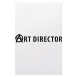 art director icon customized stationery