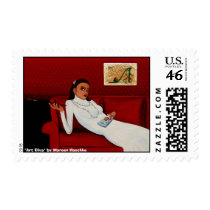 "Art Diva" postage