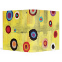 Art dot watercolor acrylic handpainted avery binde binders