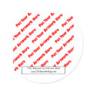 Art Expo Sticker Template