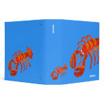 Art Folder: Crazy Red John Dyer Art Lobster binders