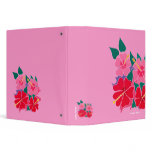 Art Folder: Hibiscus Pink 1.5inch binders
