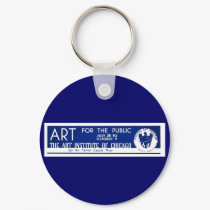 Art for the Public  - WPA Poster - keychains