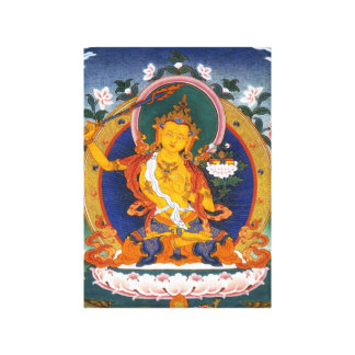 ART FROM TIBET MANJUSHRI STRETCHED CANVAS PRINT