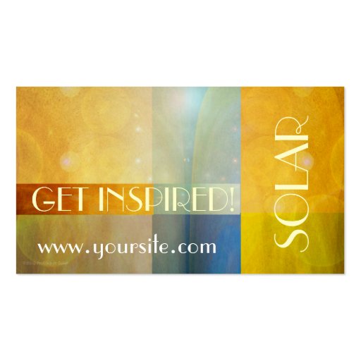Art Gallery Abstract Business Card