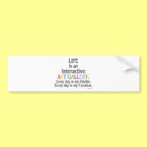Art Gallery bumper stickers