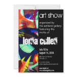 art gallery invitation