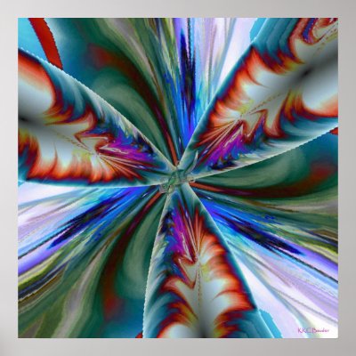 Art Gecko Print by spaceMONKEYdesigns