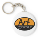 art geek key chain