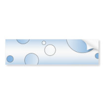 Art Gifts for Argentines: Flag Colors of Argentina Bumper Stickers