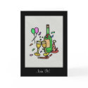 Art Glass Party Card by PartyShop Art Glass Party Card