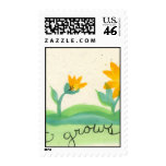 Art Grows You Postage Stamp