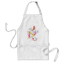 Art Happens: Paint Splashes aprons by JaZilla Art Happens: Paint Splashes aprons