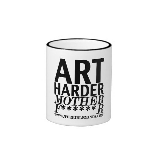 Art Harder Mug (SFW) Zazzle