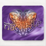 ART Heart NAMASTE | lila waves Mousepads