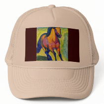 Art Horse Mesh Hat