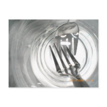 Art in a glass postcards