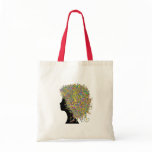 Art in my hair canvas bag