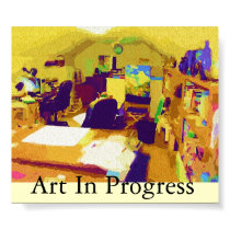 Art In Progress posters by kmcnees Art In Progress posters