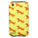 Art iPhone 3G/3GS Case: Sausage Dog casemate cases