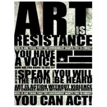 Art is a Resistance t-shirts