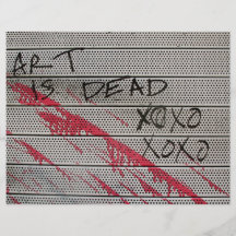 Art Is Dead Flyer