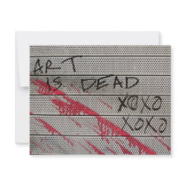 Art Is Dead invitations