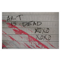 Art Is Dead Stationery Paper
