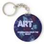 Art is "Expressions from the Heart" Keychain