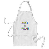 Art is Fun aprons by SchoolAids Art is Fun aprons