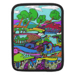 Art is life trees and wild landscApe ipad sleeves