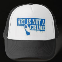 Art is Not a Crime hats
