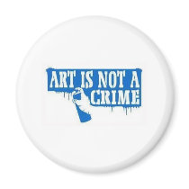 Art is Not a Crime magnets