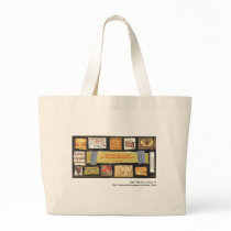 "Art is not..." Patty O'Rourke collage art bag