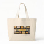 "Art is not..." Patty O'Rourke collage art bag